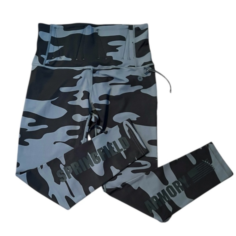 (#95) Alexo Conceal and Carry Women's Camouflage Leggings - Black Camo NWT